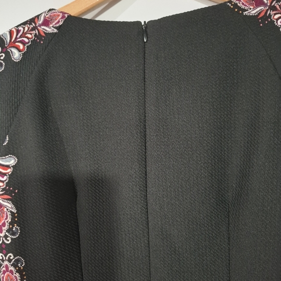 Rabbit Rabbit Rabbit Designs Women's Dress Midi Sheath Floral Multicolor  Sz 10 - Picture 5 of 14